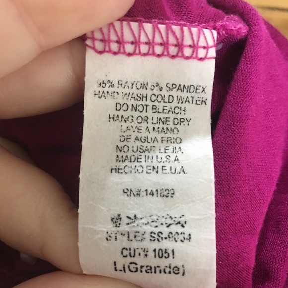 Free to Live Magenta Maxi Skirt Size L - Picture 4 of 4